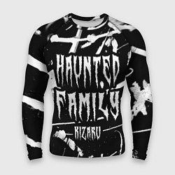 Рашгард мужской KIZARU - HAUNTED FAMILY, цвет: 3D-принт
