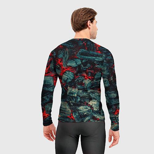 Мужской рашгард Уголь / 3D-принт – фото 4