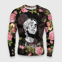 Рашгард мужской LIL PEEP ROSES, цвет: 3D-принт