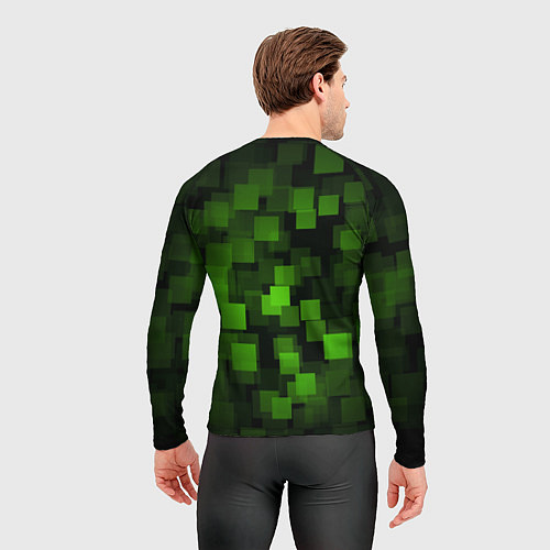 Мужской рашгард Minecraft Майнкрафт / 3D-принт – фото 4
