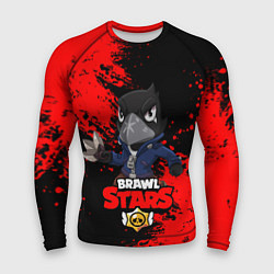 Рашгард мужской Brawl Stars Crow, цвет: 3D-принт