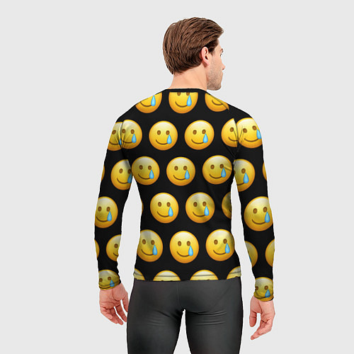 Мужской рашгард New Emoji / 3D-принт – фото 4