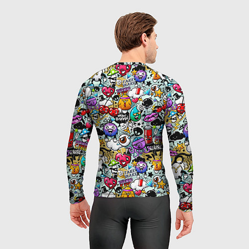Мужской рашгард Stickerboom / 3D-принт – фото 4