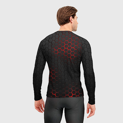 Мужской рашгард МАНЧЕСТЕР ЮНАЙТЕД / 3D-принт – фото 4
