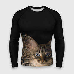 Рашгард мужской Disintegrating Cat, цвет: 3D-принт
