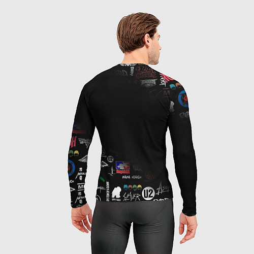 Мужской рашгард Metallica / 3D-принт – фото 4
