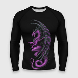 Рашгард мужской Purple Dragon, цвет: 3D-принт