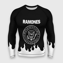 Рашгард мужской RAMONES, цвет: 3D-принт