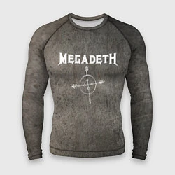 Рашгард мужской Megadeth, цвет: 3D-принт