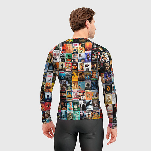 Мужской рашгард Постеры фильмов / 3D-принт – фото 4