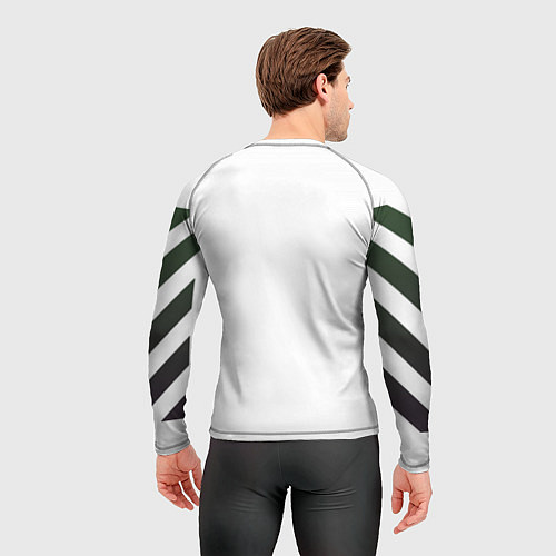 Мужской рашгард Off-White: Keep Going / 3D-принт – фото 4