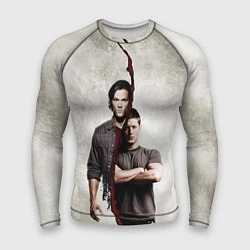 Рашгард мужской Winchester Brothers, цвет: 3D-принт