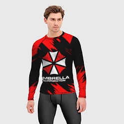 Рашгард мужской Umbrella Corporation, цвет: 3D-принт — фото 2