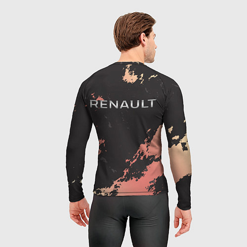 Мужской рашгард Renault спина / 3D-принт – фото 4