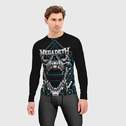Рашгард мужской Megadeth, цвет: 3D-принт — фото 2