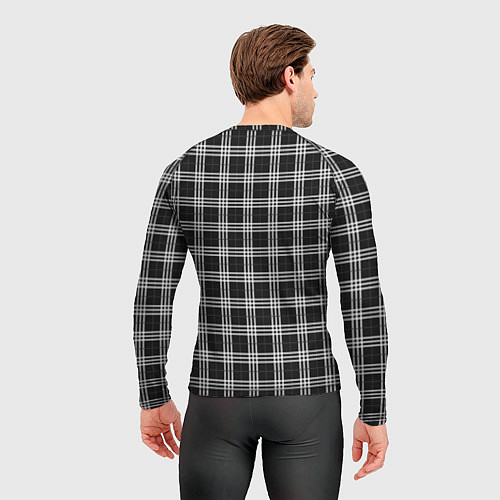 Мужской рашгард Шотландка / 3D-принт – фото 4