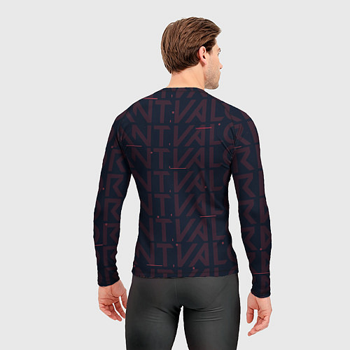 Мужской рашгард Valorant art / 3D-принт – фото 4