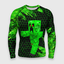 Рашгард мужской MINECRAFT CREEPER, цвет: 3D-принт
