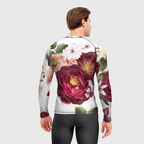 Мужской рашгард Розы / 3D-принт – фото 4