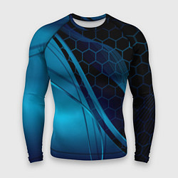 Мужской рашгард ABSTRACT BLUE