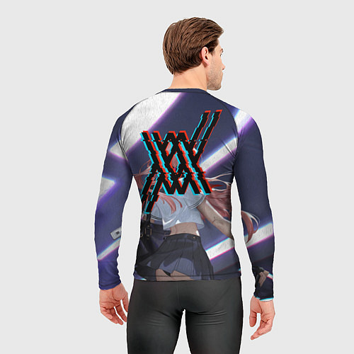 Мужской рашгард ЛЮБИМАЯ В МАСКЕ / 3D-принт – фото 4