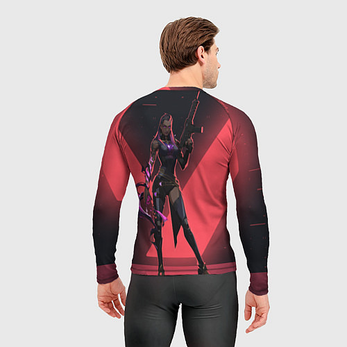 Мужской рашгард Lover of Reyna / 3D-принт – фото 4