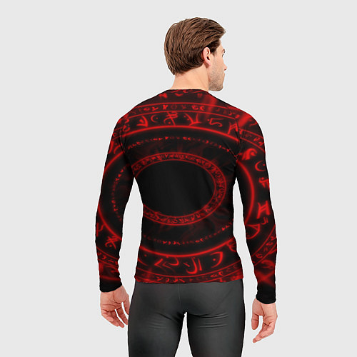 Мужской рашгард DEAD BY DAYLIGHT / 3D-принт – фото 4