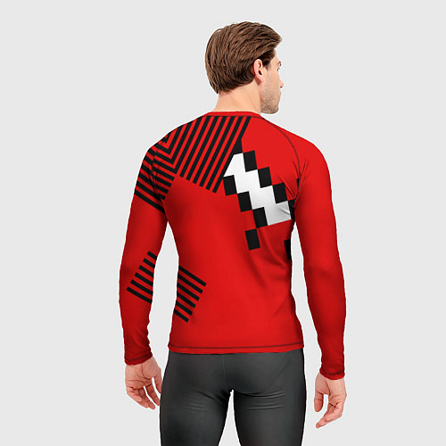 Мужской рашгард Форма сборной по футболу 1991 / 3D-принт – фото 4