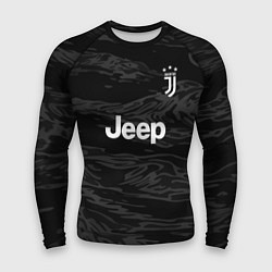 Рашгард мужской Juventus Goalkeeper Jersey 2021, цвет: 3D-принт