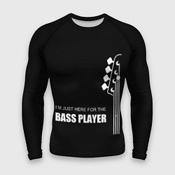 Рашгард мужской BASS PLAYER GUITAR, цвет: 3D-принт