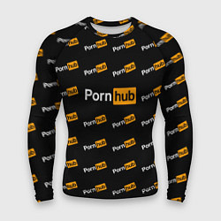 Рашгард мужской Porn Hub, цвет: 3D-принт