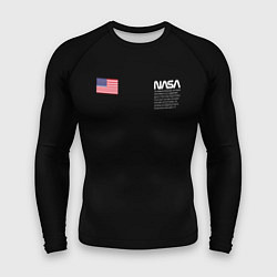 Рашгард мужской NASA, цвет: 3D-принт