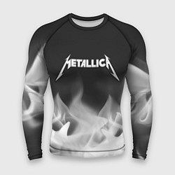 Рашгард мужской METALLICA МЕТАЛЛИКА, цвет: 3D-принт