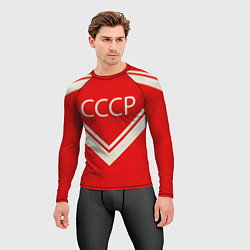 Рашгард мужской СССР хоккейная форма, цвет: 3D-принт — фото 2
