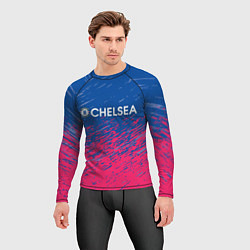 Рашгард мужской Chelsea Челси, цвет: 3D-принт — фото 2