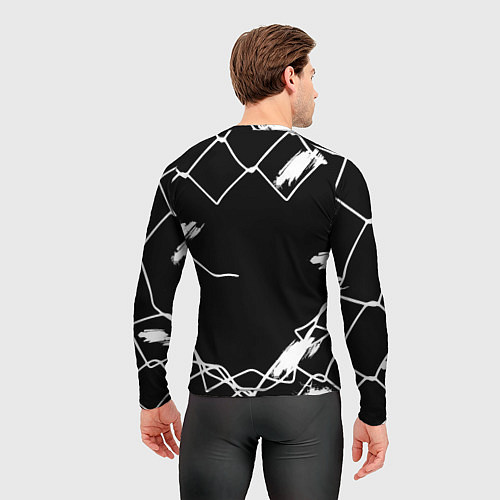 Мужской рашгард Pyrokinesis / 3D-принт – фото 4