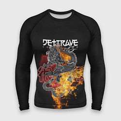 Рашгард мужской Дети Rave China Town, цвет: 3D-принт