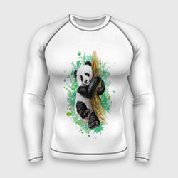 Рашгард мужской Панда, цвет: 3D-принт