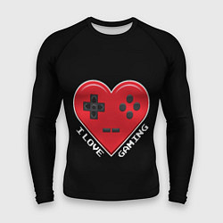 Рашгард мужской I Love Gaming, цвет: 3D-принт