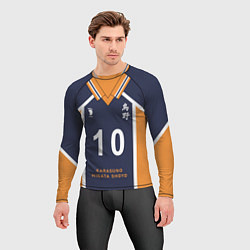 Рашгард мужской Волейбол!! ФОРМА ХИНАТЫ, цвет: 3D-принт — фото 2