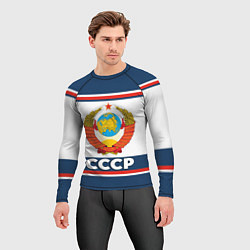 Рашгард мужской СССР, цвет: 3D-принт — фото 2