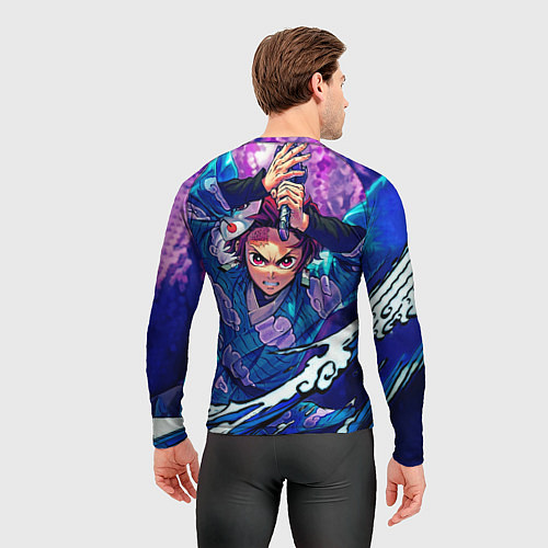 Мужской рашгард Танджиро камадо Клинок Демонов / 3D-принт – фото 4