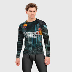 Рашгард мужской Metro Exodus, цвет: 3D-принт — фото 2