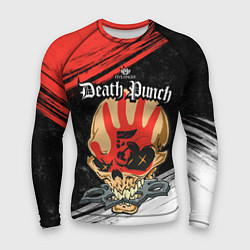 Рашгард мужской Five Finger Death Punch 7, цвет: 3D-принт