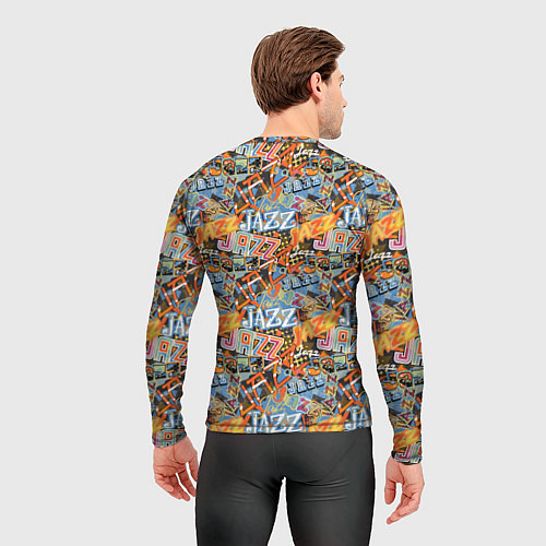 Мужской рашгард Jazz / 3D-принт – фото 4