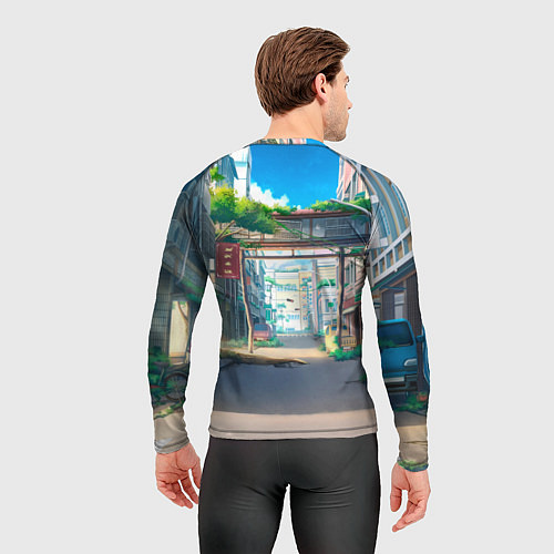 Мужской рашгард Обещанный Неверленд / 3D-принт – фото 4