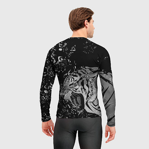 Мужской рашгард WILD ДИКИЙ / 3D-принт – фото 4