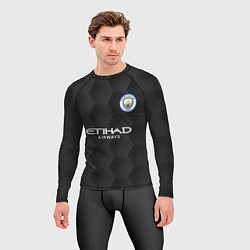 Рашгард мужской Manchester City Home Goalkeeper 202122, цвет: 3D-принт — фото 2