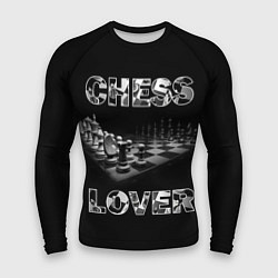 Рашгард мужской Chess Lover Любитель шахмат, цвет: 3D-принт