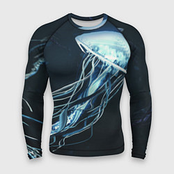 Мужской рашгард Рисунок медуза